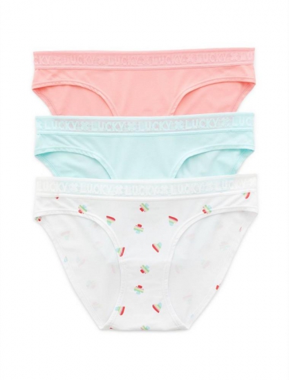 DITSY RAINBOW PRINT MULTI PANTIE SET | Lucky Brand - Click Image to Close