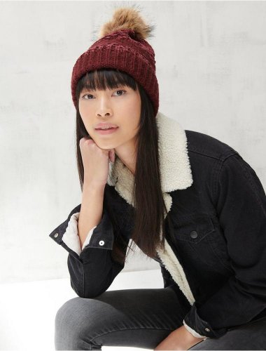 POM POM BEANIE | Lucky Brand