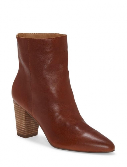 YUBAL LEATHER BOOTIE | Lucky Brand - Click Image to Close