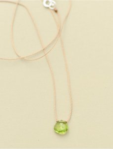 Britta Ambauen Peridot Teardrop Necklace | Lucky Brand