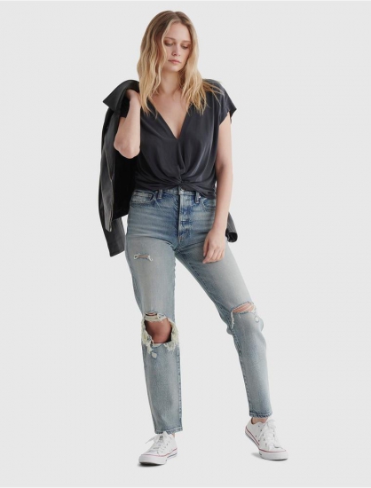 HIGH RISE DREW MOM JEAN | Lucky Brand - Click Image to Close