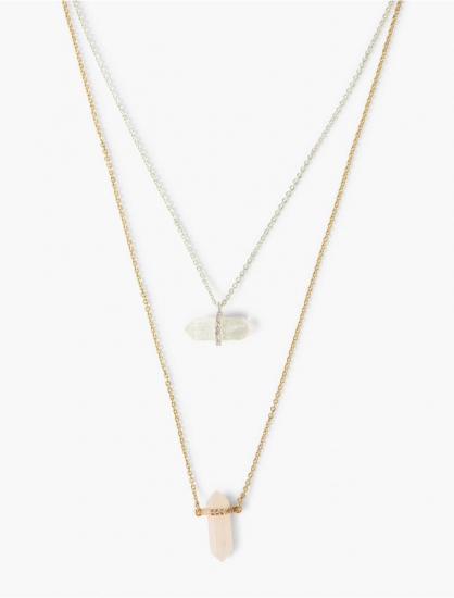 CRYSTAL LAYER NECKLACE | Lucky Brand - Click Image to Close
