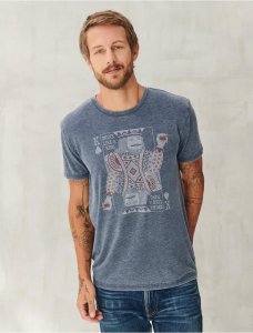 DRINKING KING TEE | Lucky Brand