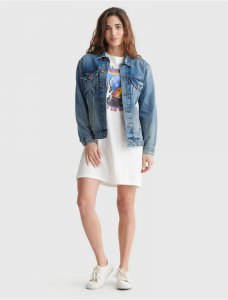 BELLA BOYFRIEND DENIM TRUCKER | Lucky Brand