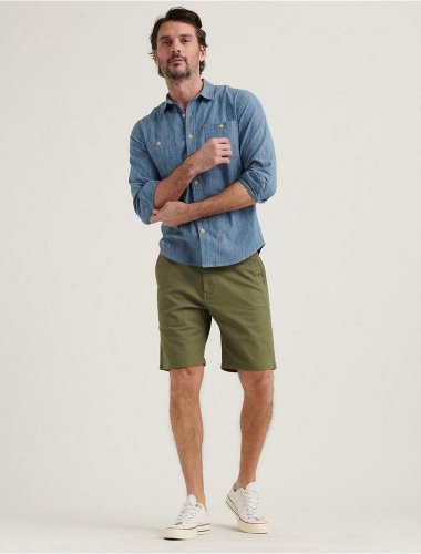 CHAMBRAY MASON WORKWEAR LONG SLEEVE SHIRT | Lucky Brand