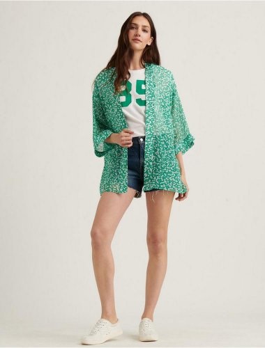 FALLING TULIPS KIMONO | Lucky Brand