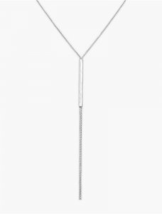 MODERN SILVER Y NECKLACE | Lucky Brand