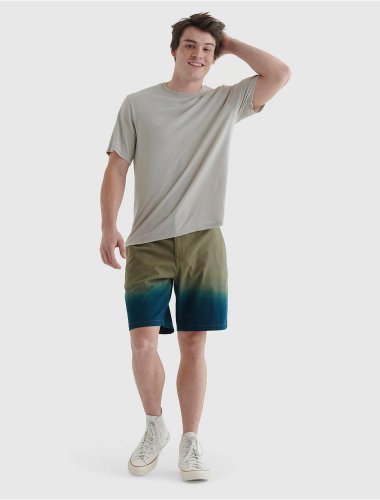 STRETCH DIP DYE FLAT FRONT SHORT | Lucky Brand