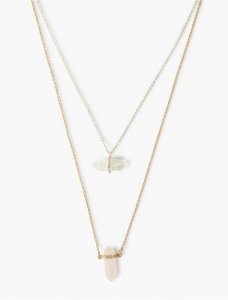 CRYSTAL LAYER NECKLACE | Lucky Brand