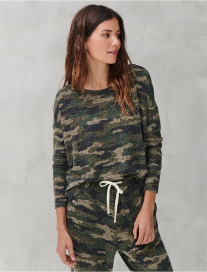 PRINTED HACCI CREW | Lucky Brand - Click Image to Close