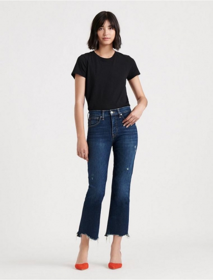 HIGH RISE BRIDGETTE CROP MINI BOOT JEAN | Lucky Brand - Click Image to Close