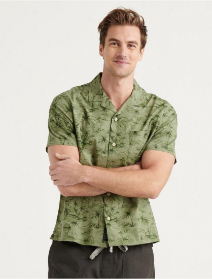 CLUB COLLAR SHORT SLEEVE SHIRT | Lucky Brand - Click Image to Close