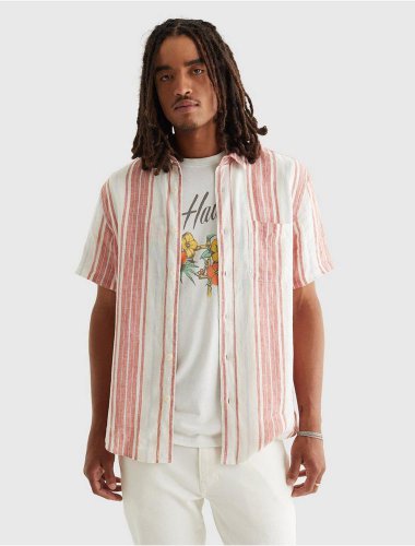 SHORT SLEEVE SAN GABRIEL STRIPE SHIRT | Lucky Brand