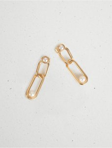 CHAIN PEARL DROP EARRING | Lucky Brand