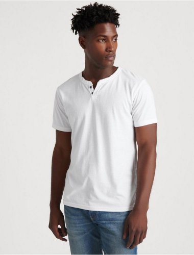 VENICE BURNOUT NOTCH TEE | Lucky Brand