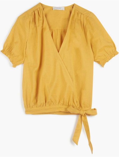 TEXTURED WRAP TOP | Lucky Brand