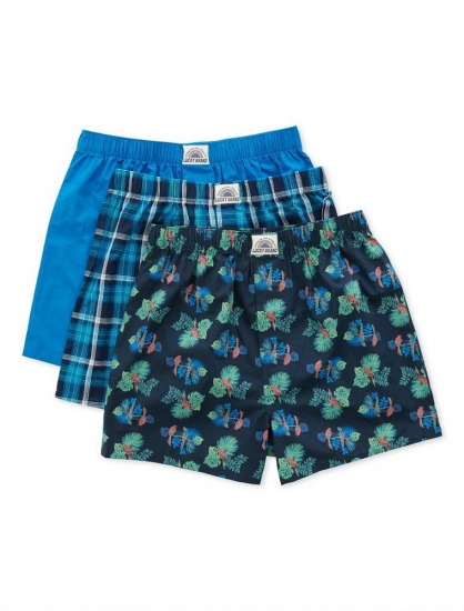 TROPICAL BIRD WOVEN BOXER | Lucky Brand - Click Image to Close