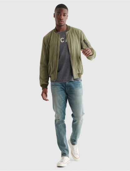 LIGHTWEIGHT MA-1 BOMBER JACKET | Lucky Brand - Click Image to Close