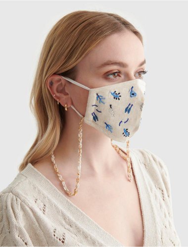 ACETATE CHUNKY MASK CHAIN | Lucky Brand