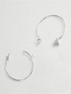 CHARM HEART HOOP EARRING | Lucky Brand