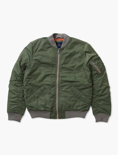 VINTAGE NYLON MA1 JACKET | Lucky Brand