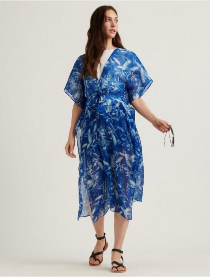 TROPICAL PRINT KIMONO | Lucky Brand - Click Image to Close