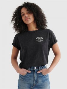 LOGO GRAPHIC BOYFRIEND TEE | Lucky Brand