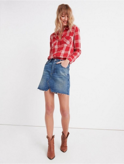 OLD FAVORITE MINI SKIRT | Lucky Brand - Click Image to Close