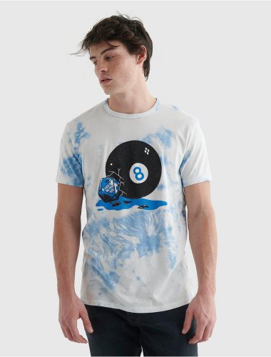 8 BALL TIE DYE TEE | Lucky Brand