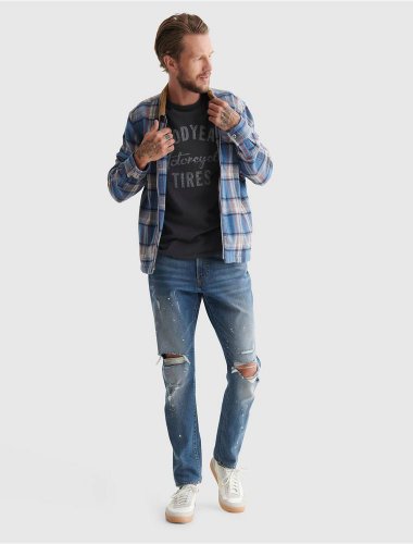 411 ATHLETIC TAPER DESTRUCTION JEAN | Lucky Brand