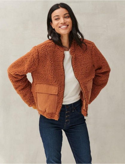 UTILITY TEDDY COAT | Lucky Brand - Click Image to Close