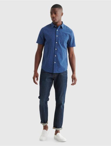 SHORT SLEEVE SAN GABRIEL LINEN SHIRT | Lucky Brand