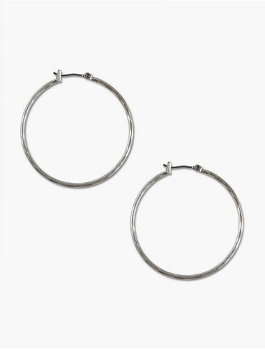 FW - THIN SILVER HOOP | Lucky Brand