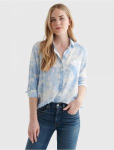 CLASSIC TIE DYE WOVEN SHIRT | Lucky Brand