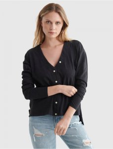 OVERSIZED V-NECK CARDIGAN | Lucky Brand