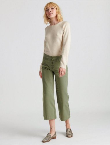 MID RISE CROP WIDE LEG JEAN | Lucky Brand