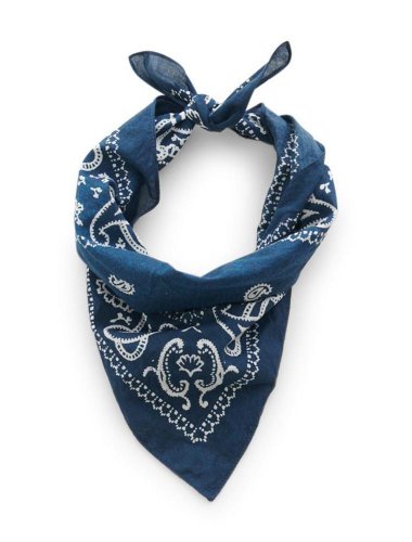 NAVY PRINTED BANDANA | Lucky Brand