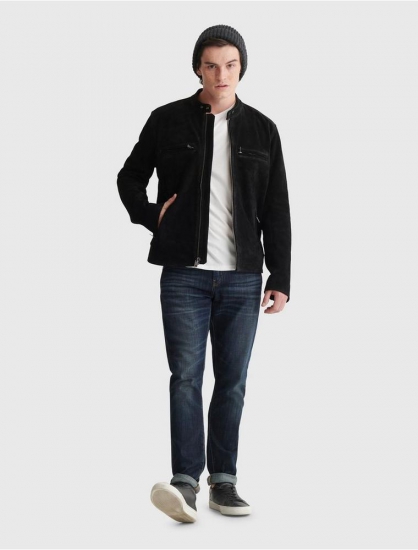 SUEDE BONNEVILLE JACKET | Lucky Brand - Click Image to Close