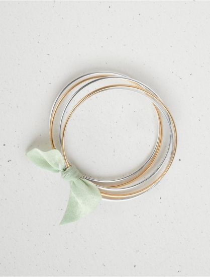 WIRE BANGLE BRACELET SET | Lucky Brand - Click Image to Close