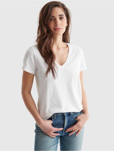 ESSENTIAL V-NECK TEE | Lucky Brand