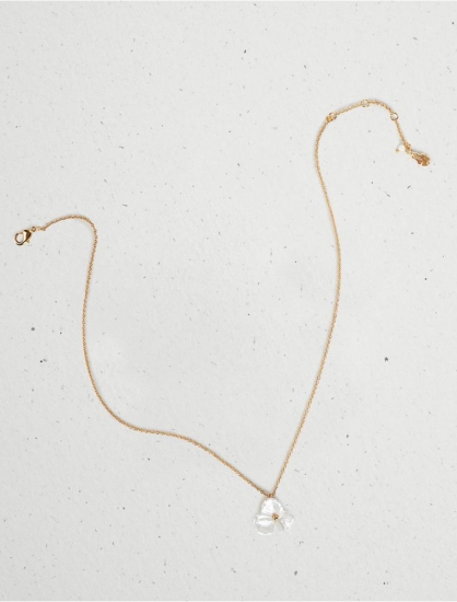 PEARL FLOWER PENDANT NECKLACE | Lucky Brand - Click Image to Close