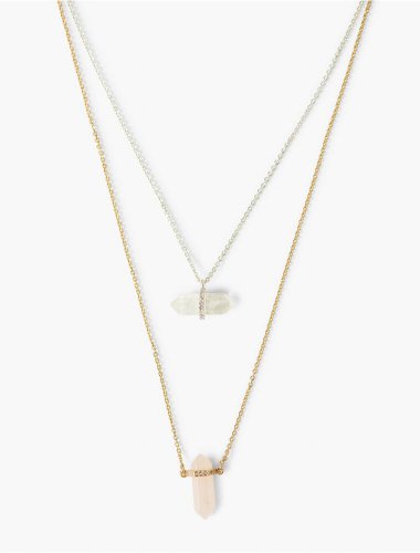 CRYSTAL LAYER NECKLACE | Lucky Brand