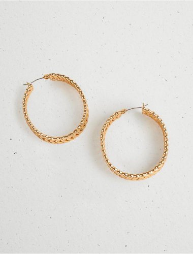 BRAIDED HOOP EARRING | Lucky Brand