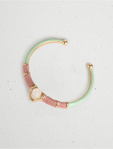 ENAMEL CRYSTAL WRAP CUFF BRACELET | Lucky Brand