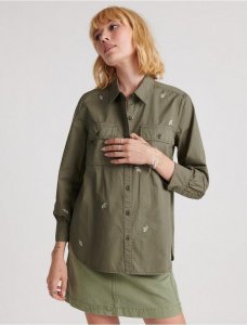 EMBROIDERED UTILITY SHIRT JACKET | Lucky Brand