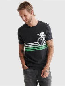 PALM STRIPES TEE | Lucky Brand