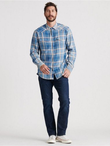 GROM INDIGO WESTERN SHIRT | Lucky Brand