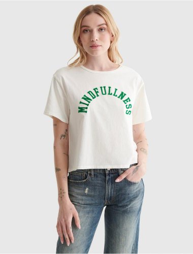 MAYMINDFULNESS BOXY TEE | Lucky Brand