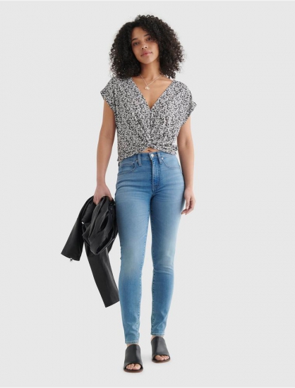 HIGH RISE BRIDGETTE SKINNY JEAN | Lucky Brand - Click Image to Close