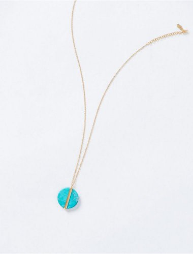 TURQUOISE PENDANT NECKLACE | Lucky Brand